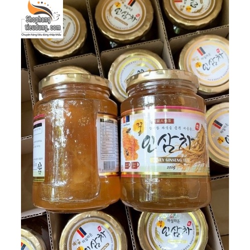 Trà sâm mật ong Miwami Honey Ginseng Tea Hàn Quốc, đẹp da tăng cường hệ tuần hoàn, sức khỏe cơ thể - Trung Đông Pharmacy