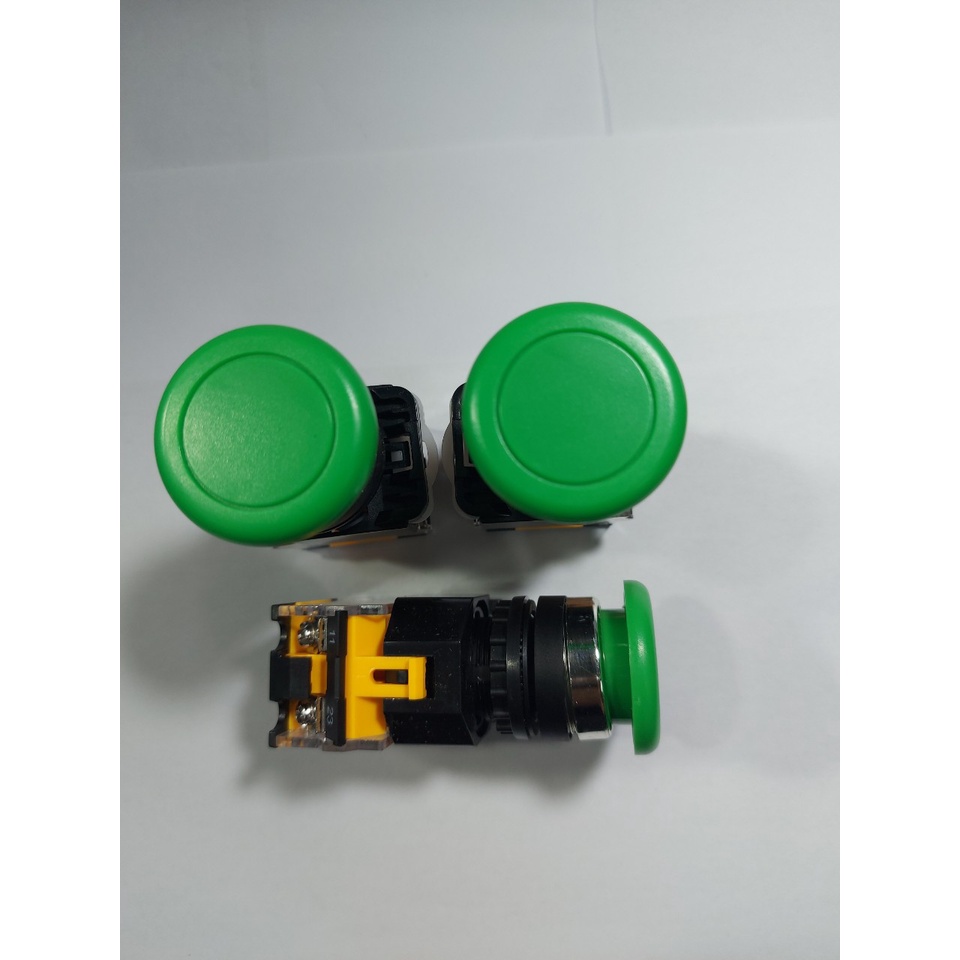 Nút nhấn đề nhả đầu nấm phi 22 - Nút nhấn nhả dạng nấm phi 22
