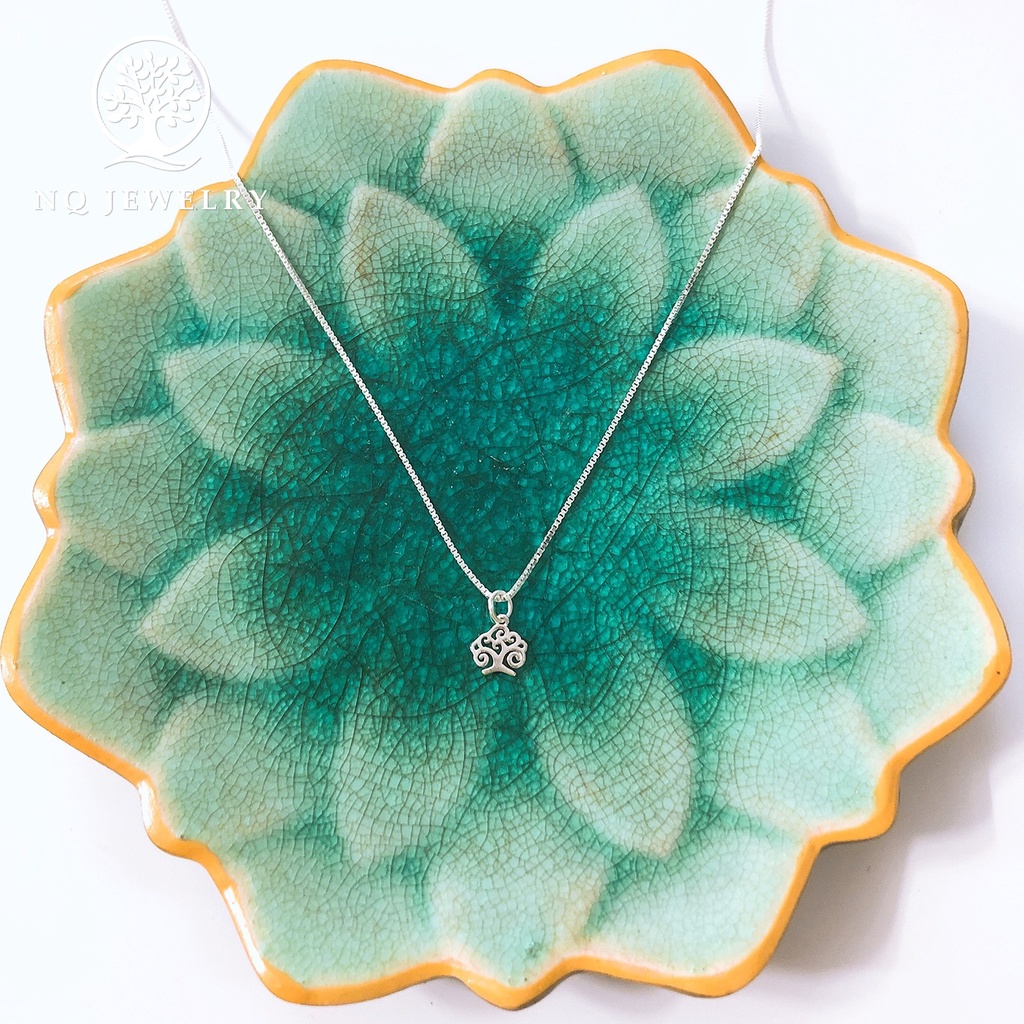 Dây chuyền bạc mặt sao 6 cánh - NQ Jewelry