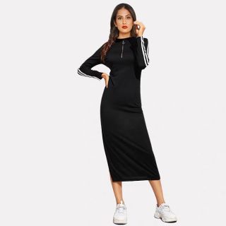 [ÂU MĨ] VÁY BODY LIỀN THÂN THỂ THAO DÁNG DÀI