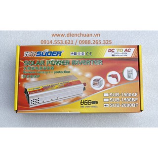 Kích điện 24V 2000W Suoer SUA-2000B/ SUB-2000BF