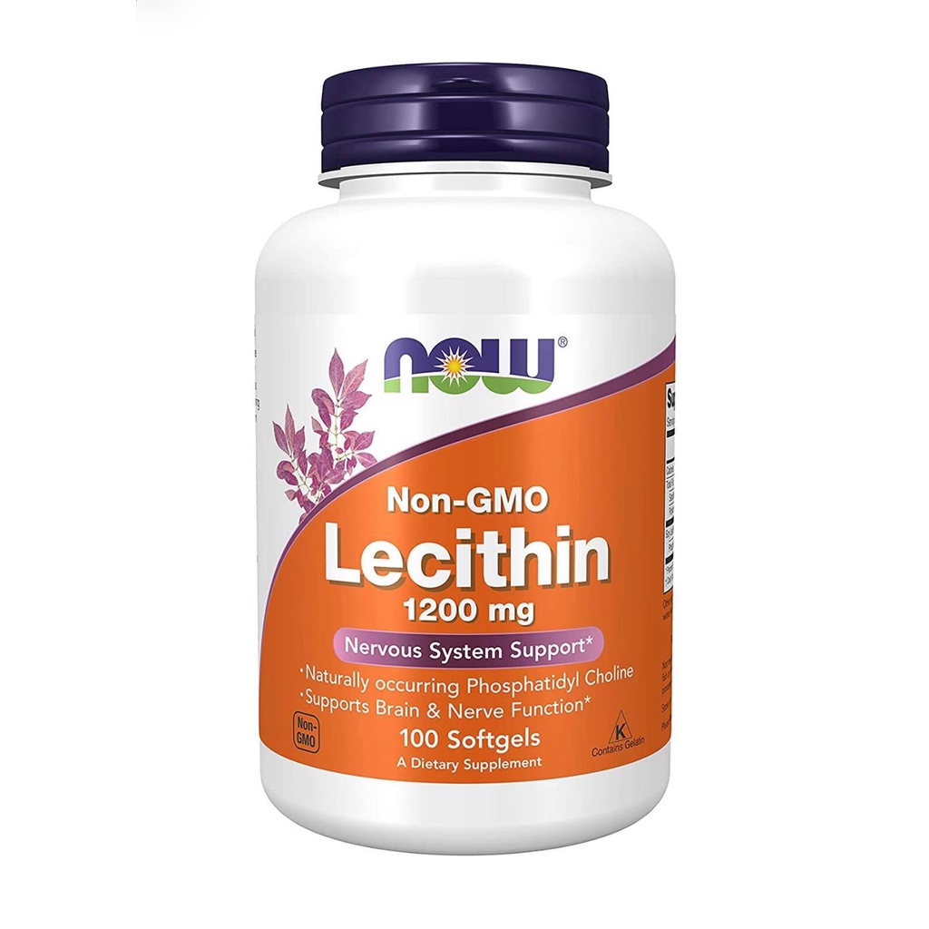 VIÊN UỐNG CHỐNG TẮC TIA SỮA NOW FOOD LECITHIN