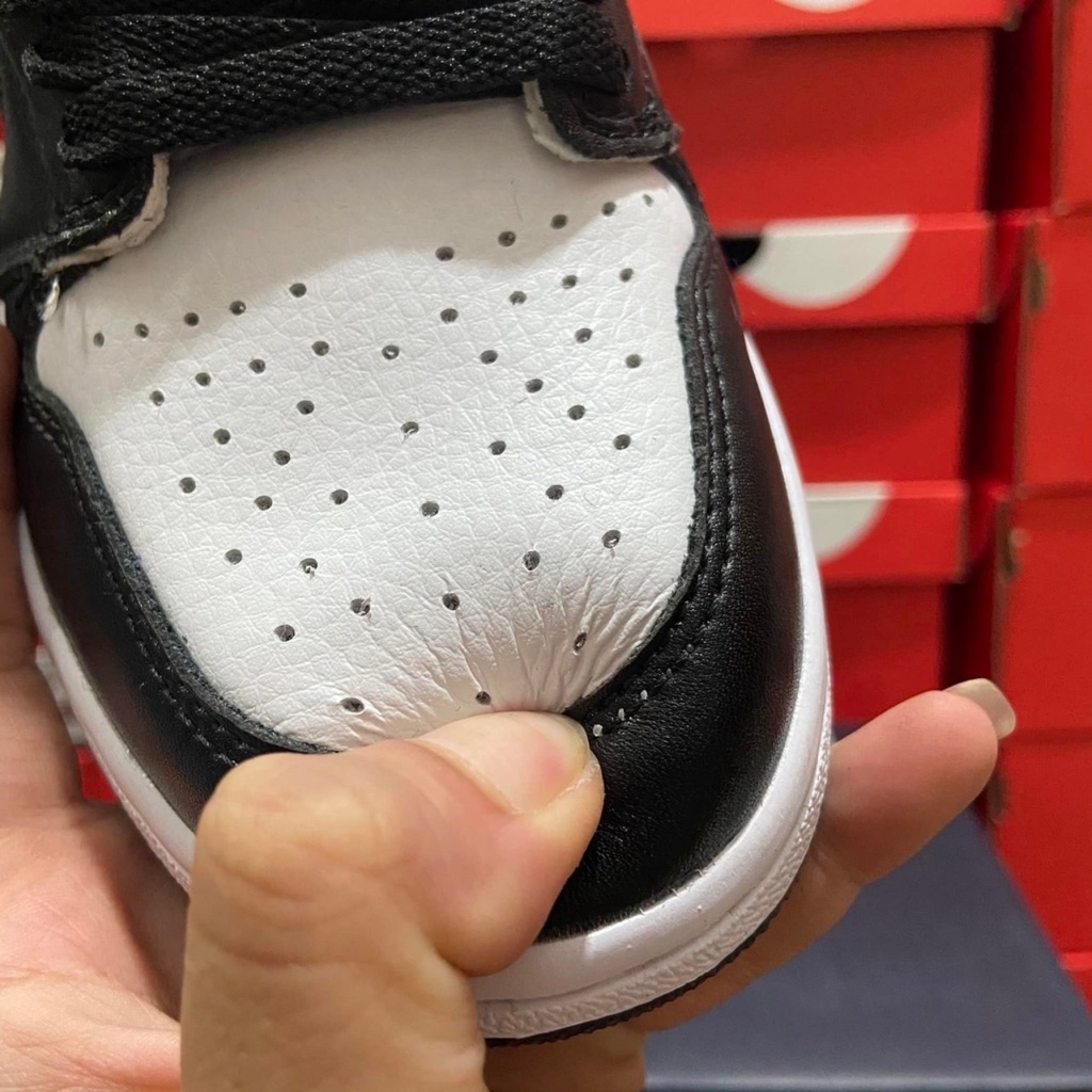 Giày thể thao sneaker JORDAN 1 HIGH PANDA, JD1 CỔ CAO ĐEN TRẮNG SIÊU XỊN, dễ phối đồ đủ size 36-43 | BigBuy360 - bigbuy360.vn