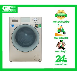 MIỄN PHÍ CÔNG LẮP ĐẶT AQD-D950E N Máy giặt Aqua Inverter 9.5 kg AQD-D950E N