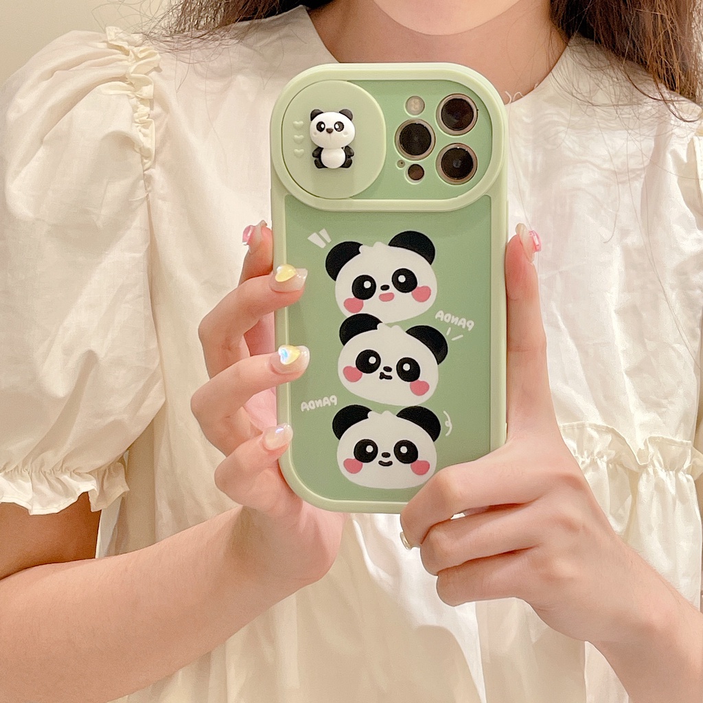 Ốp Điện Thoại Dẻo Họa Tiết Hoạt Hình Chú Gấu &amp; Dâu Tây Dễ Thương Chống Rơi Cho iPhone 11 / 12 / 12PRO MAX / 13PRO MAX / 7 / 8Plus