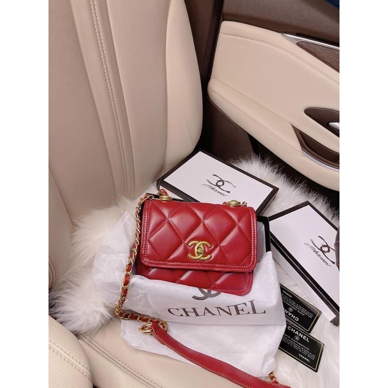 Chanel size 18cm - Khoá xoay | BigBuy360 - bigbuy360.vn