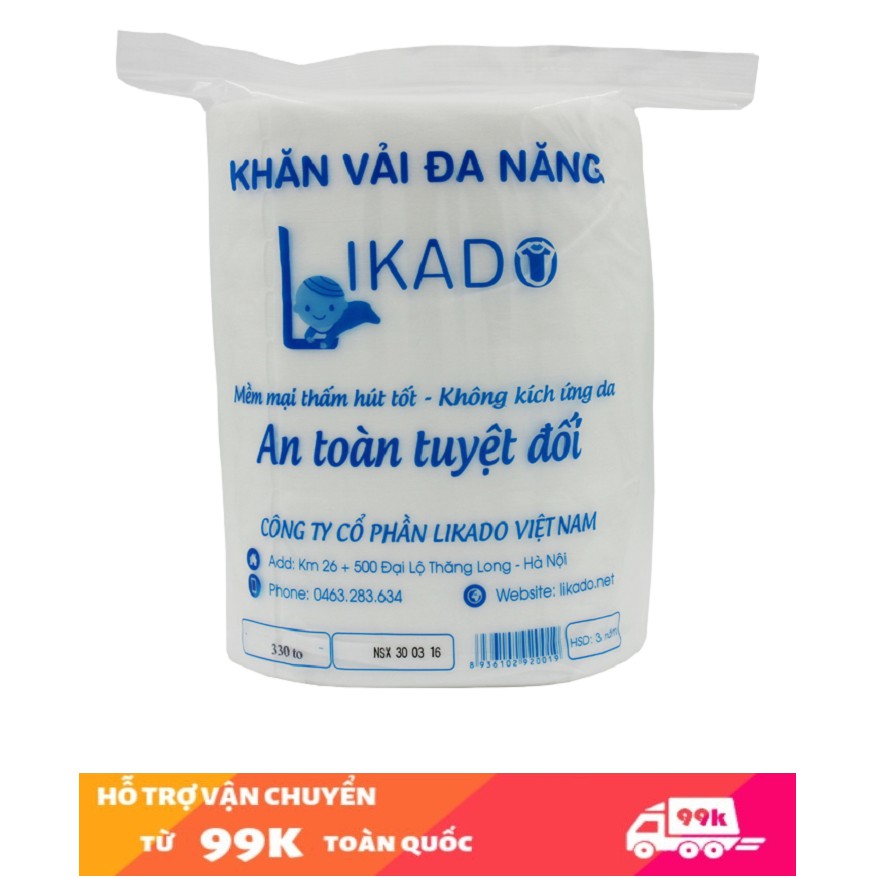 [LIKADO] Khăn giấy đa năng Likado dạng cuộn to ( mua 5 tặng 1)(kv4)