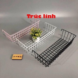 Giỏ (rổ) lưới thép treo đồ size to, decor, chụp ảnh sản phẩm siêu hot
