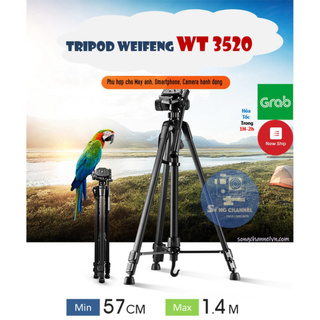 Chân máy ảnh tripod weifeng wt-3520 hcm