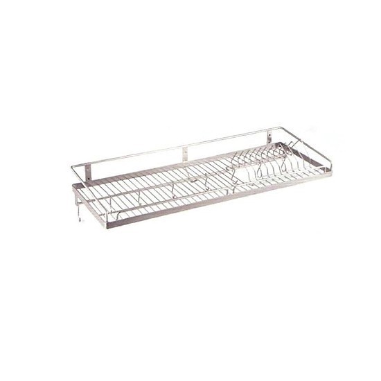 Kệ Chén Bát Đa Năng 1 Tầng Dạng Vít Tường Inox 304 Cao Cấp KC 10 TORO HOME