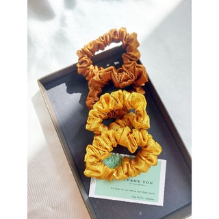 DÂY CỘT TÓC, DÂY BUỘC TÓC SCRUNCHIES PHI LỤA SIZE NHỎ