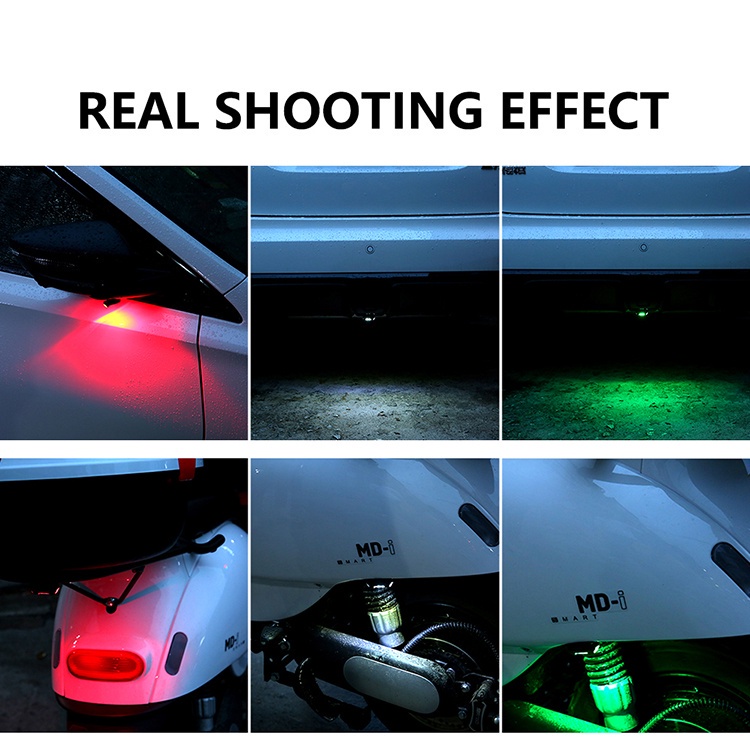 Đèn Nhấp Nháy Cảnh Báo Ban Đêm 7 Màu Sắc Đèn LED Nhấp Nháy