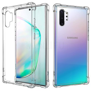 Ốp điện thoại TPU dẻo trong suốt bảo vệ dành cho Samsung Galaxy Note 10 Pro Plus/ 10 Plus 5G 6.8inch 2019