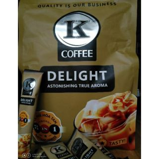 Combo 6 bịch Cà phê sữa hòa tan 3in1 K-COFFEE DELIGHT 612