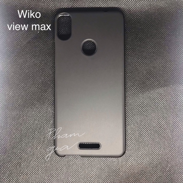 Ốp lưng wiko view max ốp dẻo đen, ốp hình in theo yêu cầu