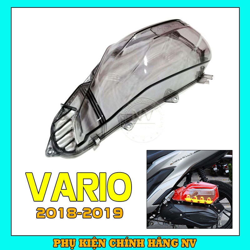 Ốp bầu lọc gió (Pô E), ốp pô Air Vario 2018-2019 125i, 150i trong suốt nhựa PC Zhi.pat chính hãng