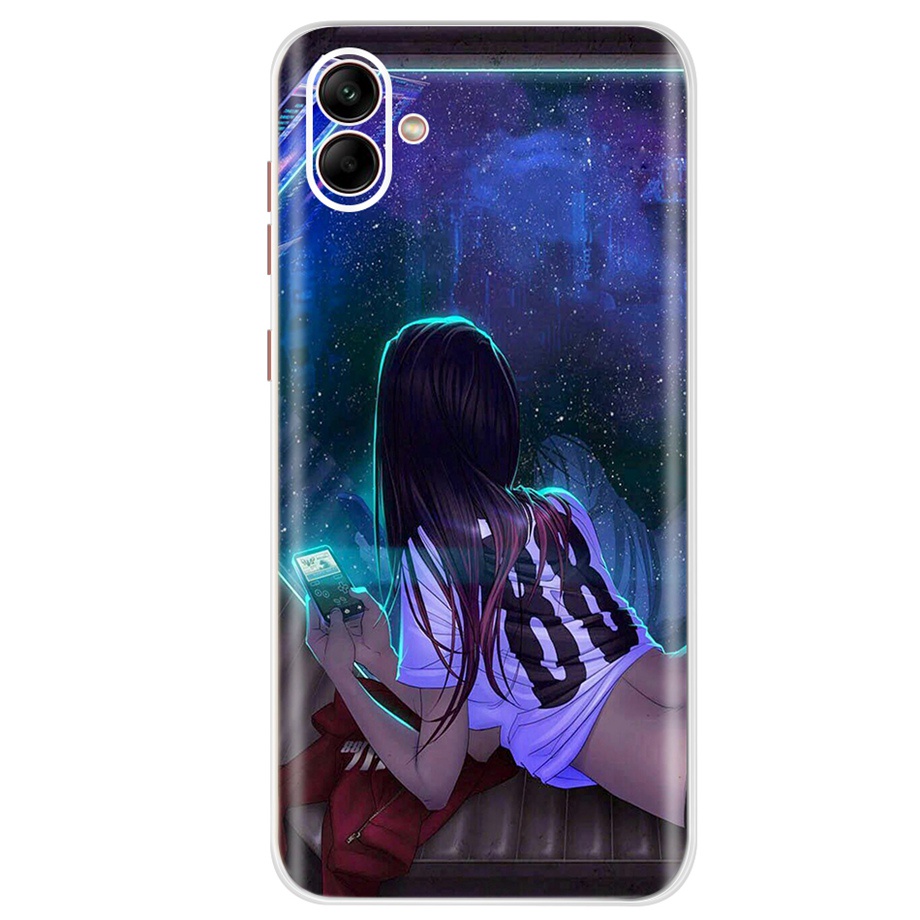 Ốp Điện Thoại TPU In Hình Hoa Sang Trọng Cho Samsung Galaxy A04 A 04 GalaxyA04 6.5 inch