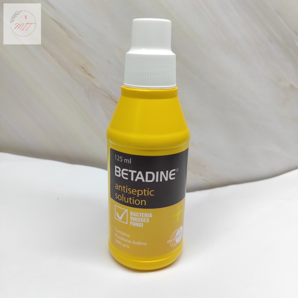 Dung Dịch Betadine Sát Khuẩn, Súc Họng, Phụ Khoa 125ml