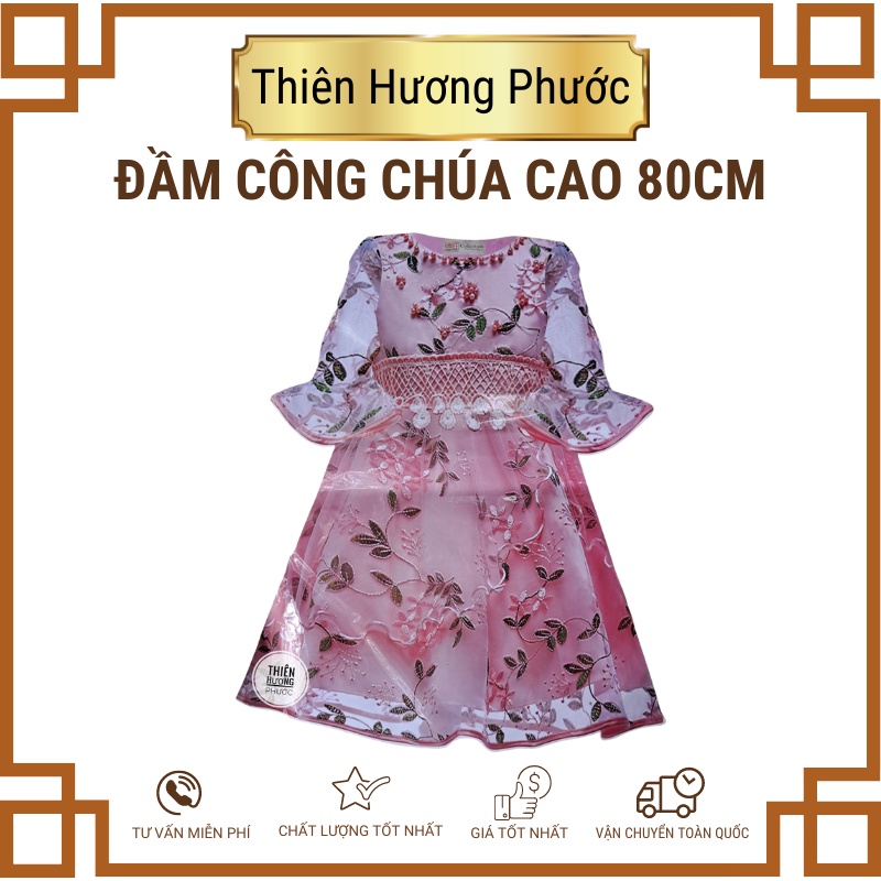 Váy áo, đầm công chúa bé gái, giày cao cấp  cúng đám giỗ