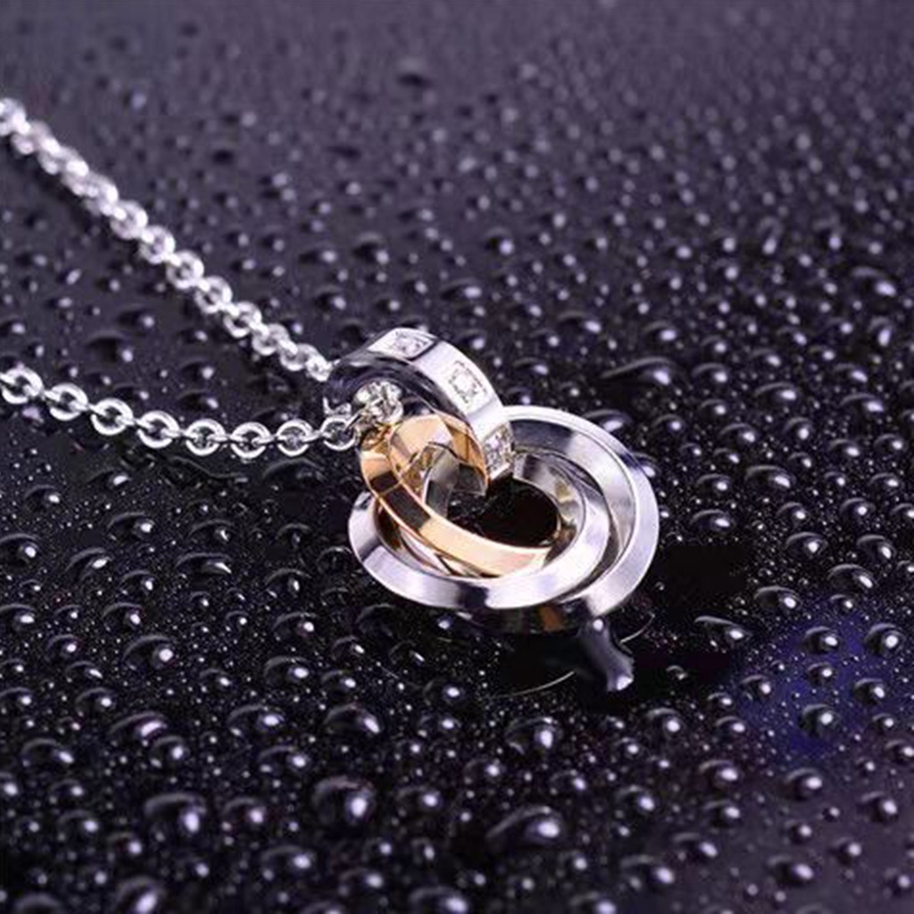 Vòng cổ Mặt Hình Học Đính Đá Thời Trang Cho Nữ