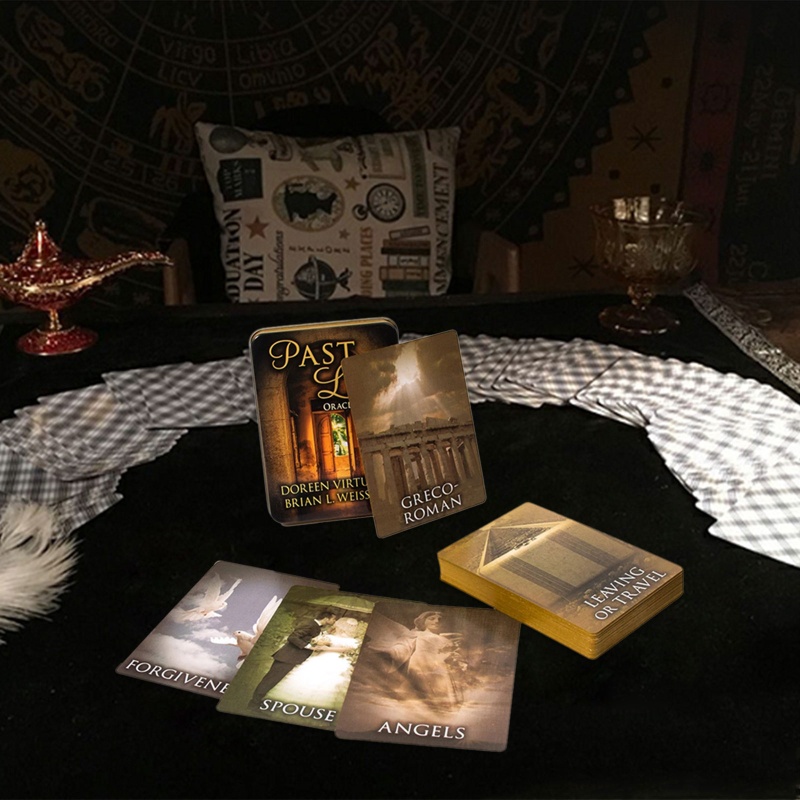 Bộ Bài Tarot Cổ Điển Kèm Hộp Sắt Dành Cho Người Mới Bắt Đầu