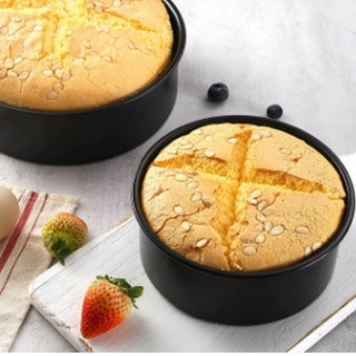 Khuôn tròn chống dính đế rời đen