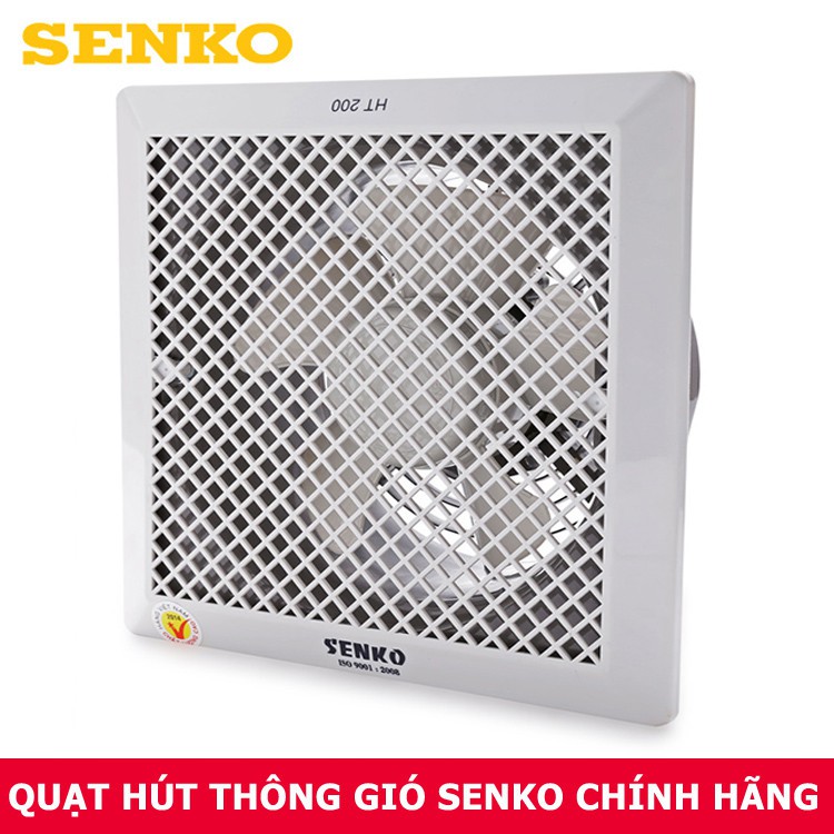 FREESHIP Quạt Hút Thông Gió Âm Trần Senko HT200 (35W) - Hàng Chính Hãng