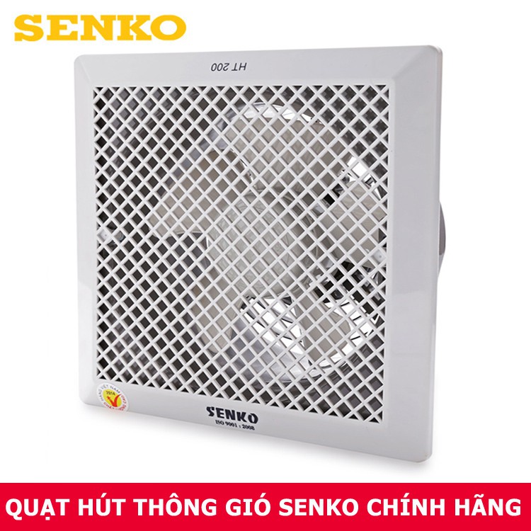 Quạt Hút Thông Gió Âm Trần Senko HT200 (35W) - Hàng Chính Hãng