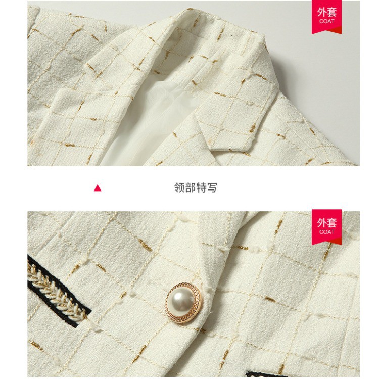 Áo Khoác Vest 2 Màu Trắng Đen Thời Trang Cho Nữ 2020 | BigBuy360 - bigbuy360.vn