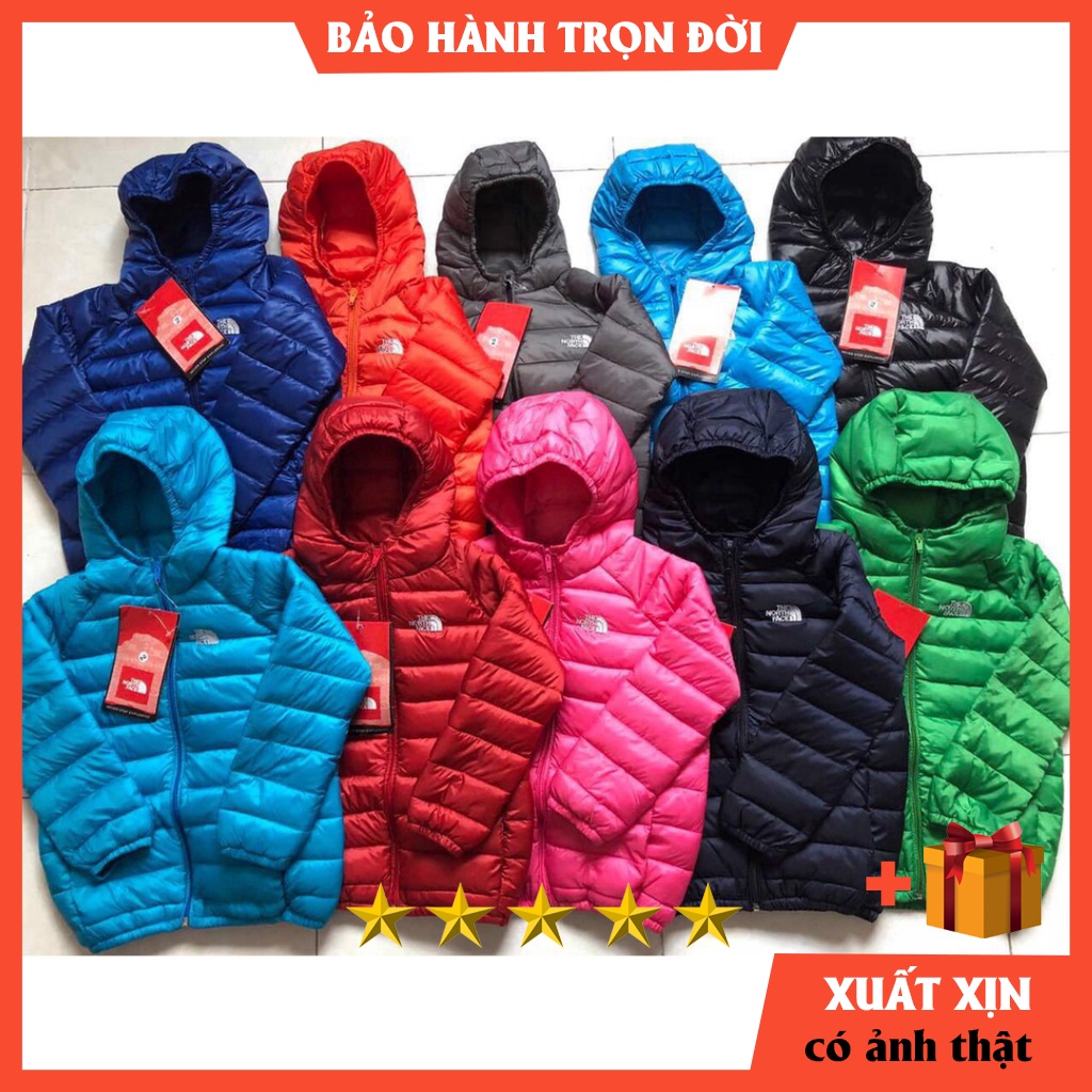 Áo phao The North Face trẻ em đẹp năng động BẢO HÀNH TRỌN ĐỜI