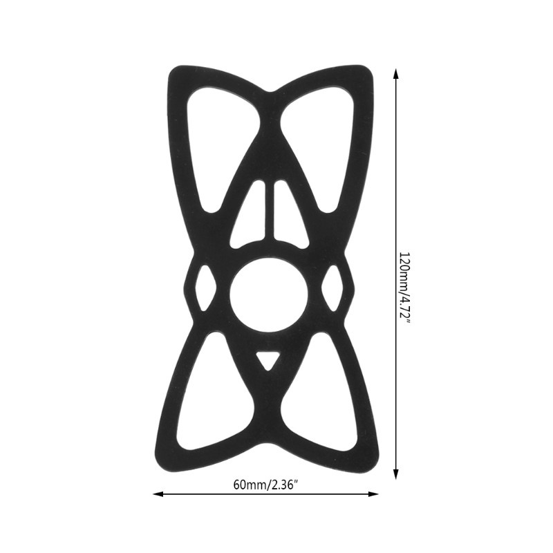 Giá Đỡ Điện Thoại Bằng Silicon Gắn Tay Lái Xe Đạp / Xe Máy Tiện Dụng