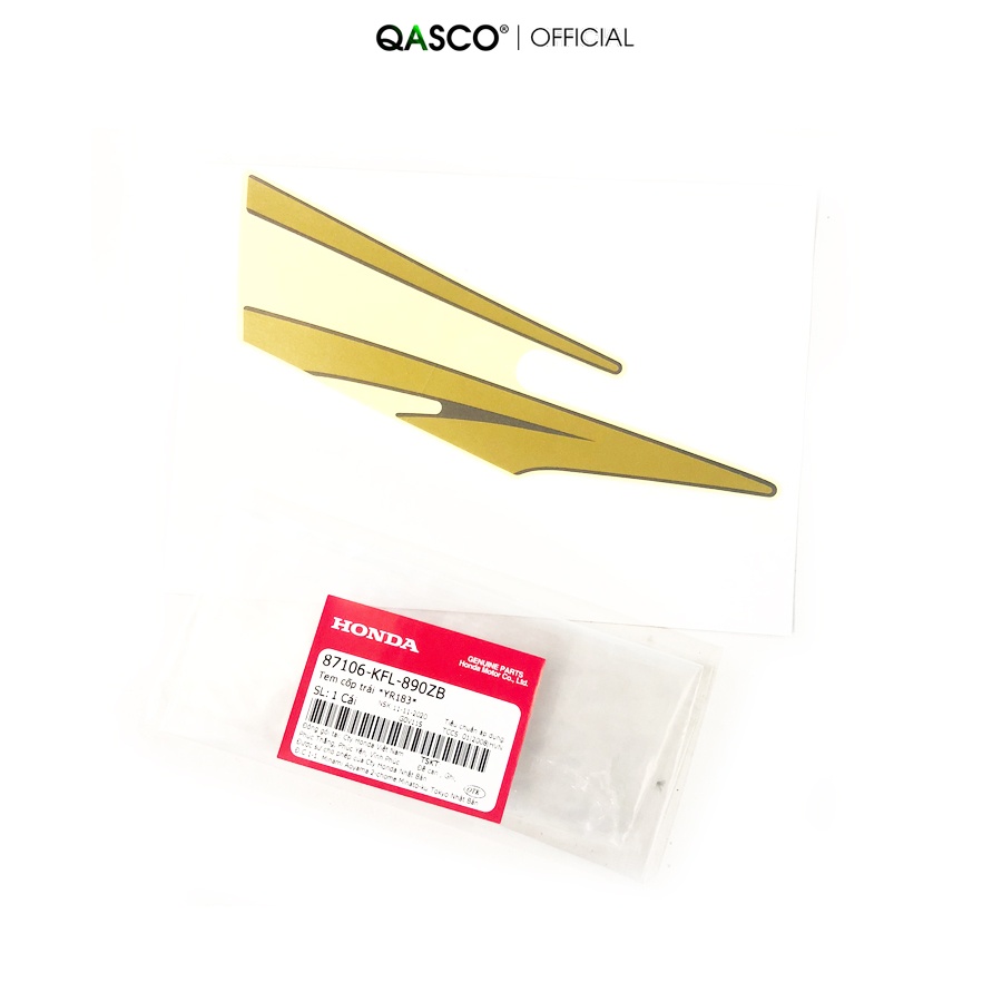 Tem cốp trái Honda Future 1 (màu YR183)  QA(87106KFL890ZB)