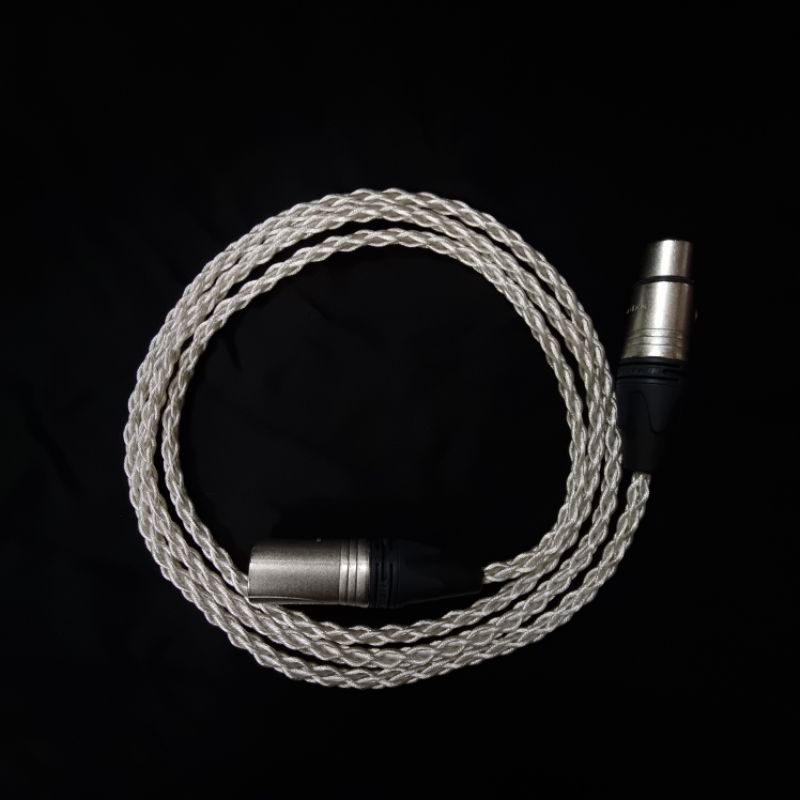 1 cặp dây kết nối handmade Neutrik XLR dài 1.5m/ Kirin handmade interconnect