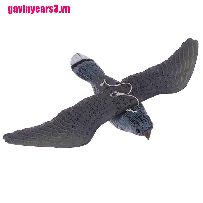 [GAV3]Realistic Flying Bird Hawk Pigeon Decoy Pest Control Garden Scarer Scarecrow