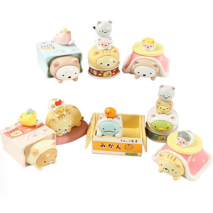 Mô Hình Đồ Chơi Nhân Vật Sumikko Gurashi Dễ Thương Dùng Làm Quà Tặng Sinh Nhật
