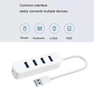 Bộ chia Hub USB 3.0 Mijia - 4 USB & 1 typeC