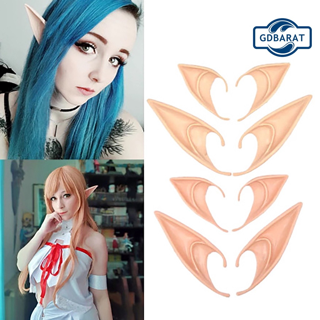 1 Cặp Tai Yêu Tinh Hóa Trang Halloween