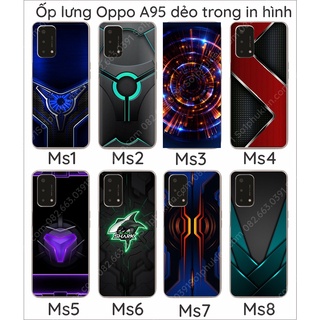 Ốp lưng Oppo A95 (4G) dẻo in hình công nghệ nhiều mẫu