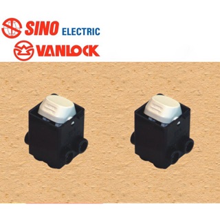 Hạt Công Tắc 2 Cực 20A Sino Vanlock (Hạt Bình Nóng Lạnh, Điều Hòa).