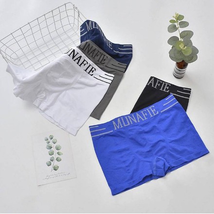 [COMBO 5] Quần lót nam boxer cao cấp MUNAFIE Quần xì đùi nâng mông kháng khuẩn FSHOPP5