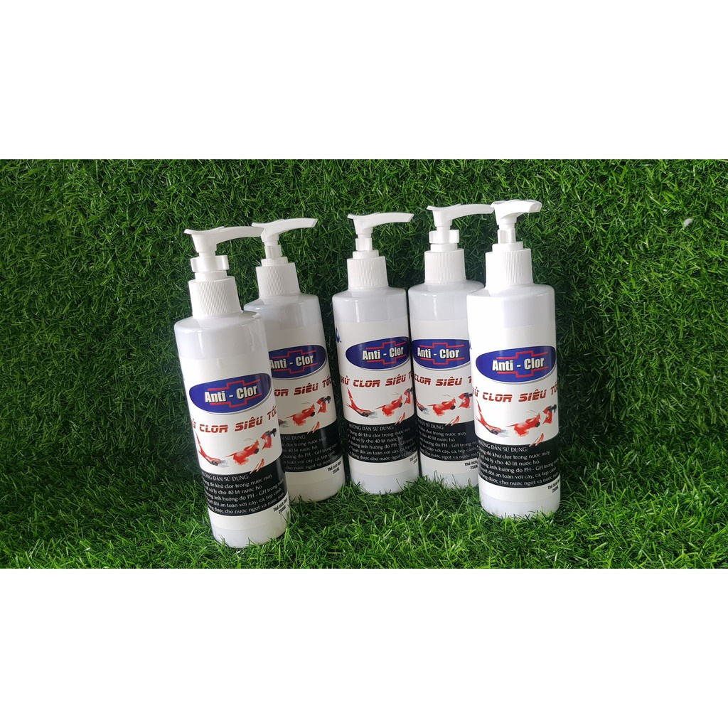 Anti Clor , Khử Clor siêu tốc 300ml
