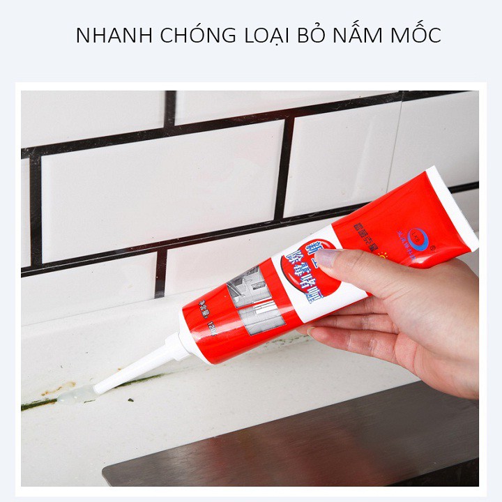Dung Dịch Gel Tẩy Mốc Gioăng Cao Su, Kẽ Tường - Dung Dịch Gel LKB 120g