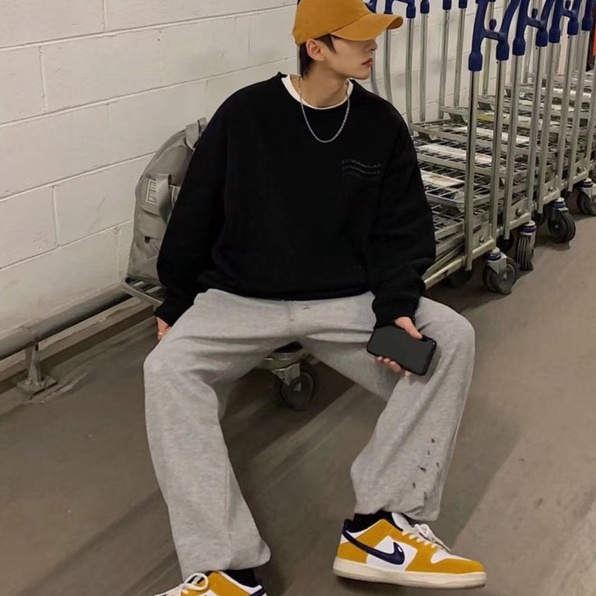 Áo thun tay dài in hình thời trang Hàn Quốc