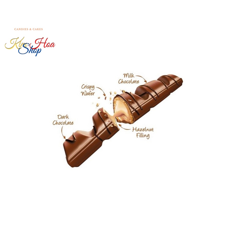 Tổng Hợp bánh Sô-Cô-La kem sữa KINDER & Giotto MADE BY FERRERO hương vị hạt dẻ, hạt phỉ,lúa mạch,ngũ cốc... MADE IN GERM