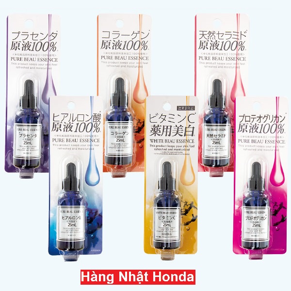 [Hàng Nhật Nội Địa] Serum trắng da chống lão hóa Pure Beau Essence Nhật Bản 25ml