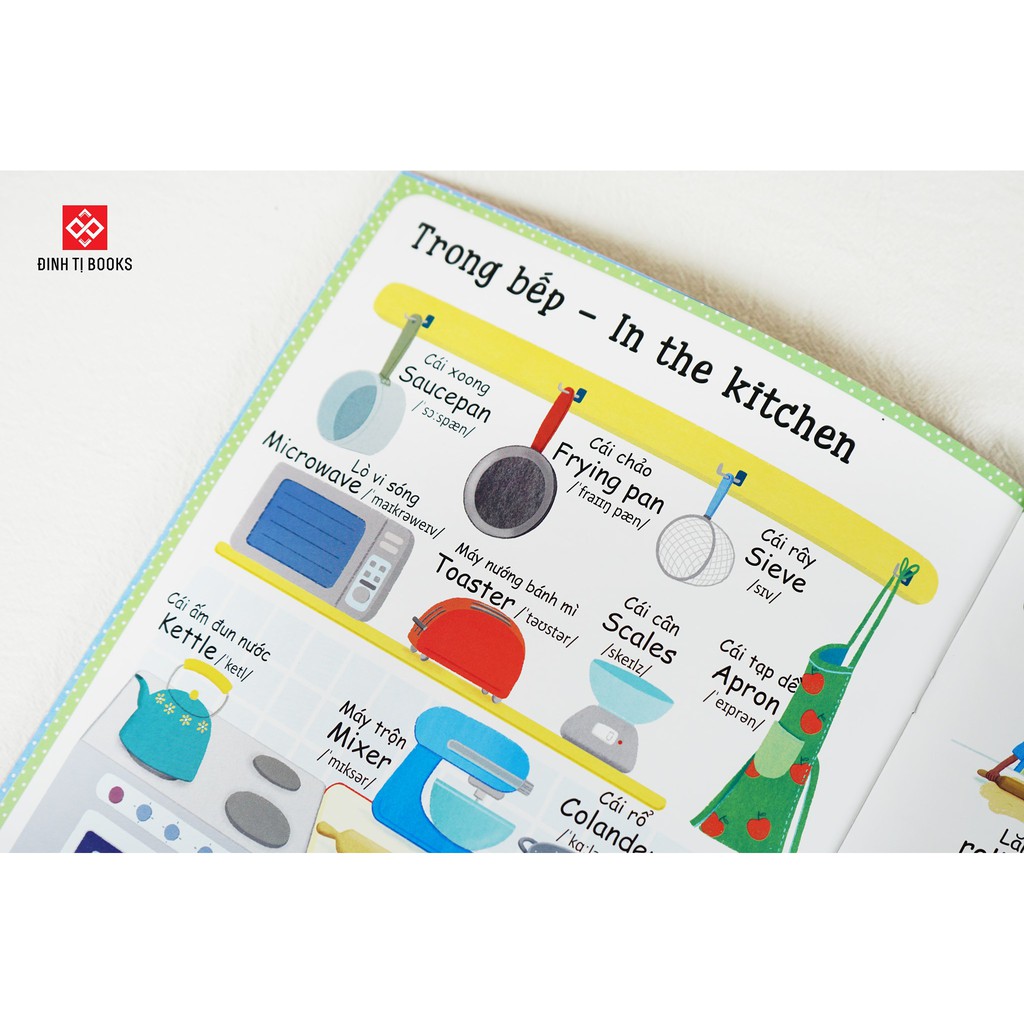 SÁCH - Combo - Cuốn sách từ vựng đầu tiên của tôi - My first word book ( 6 TẬP )