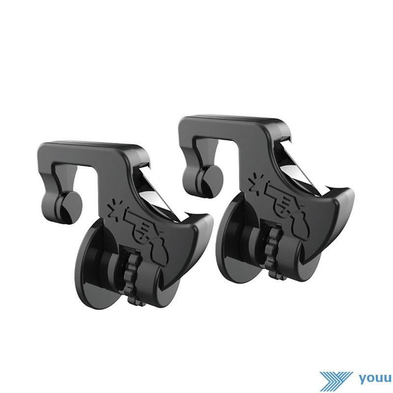 〖YOU❤〗 1 Pair Phone Holder Gamepad Trigger Fire Button Smart Phone Joysticks Games Controller for PUBG