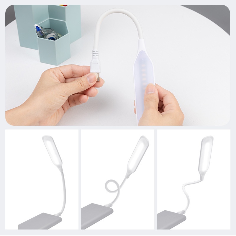 Đèn led Để Bàn Mini Bảo Vệ Mắt Cổng Sạc Usb Tiện Dụng