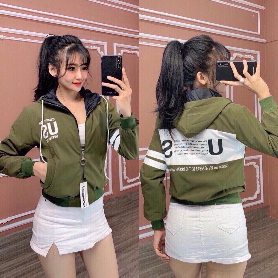 [Mã FASHIONT4WA2 giảm 10K đơn 50K] [ HOT TRENDING ] Áo khoác nữ Áo khoát nữ gió dù 2 lớp chống nắng | BigBuy360 - bigbuy360.vn