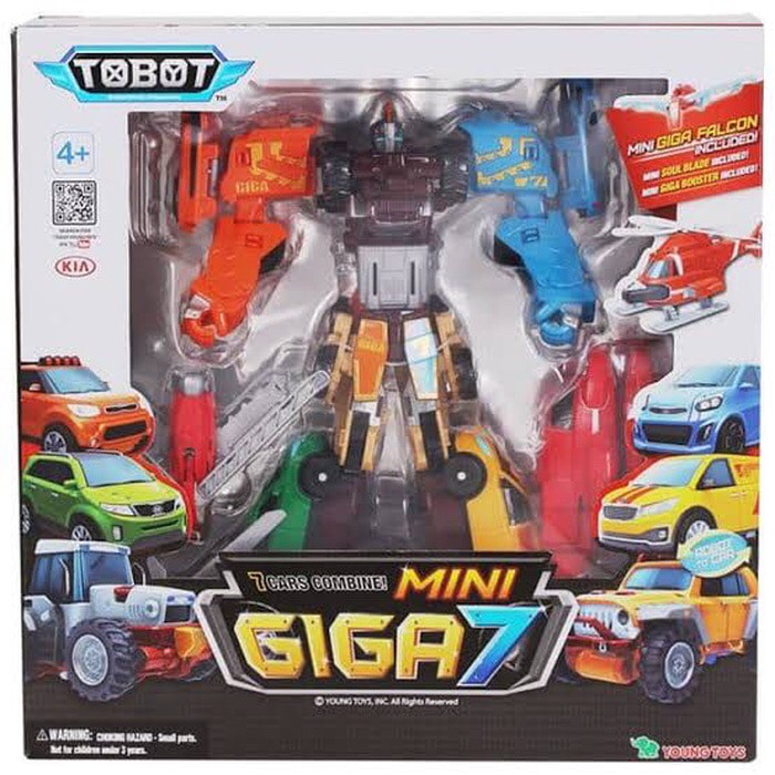 Tobot Mô Hình Xe Đồ Chơi Mini Giga7 Series / Kids Giga 7 Tranformer